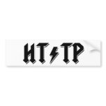 AC/DC style HTTP Bumper Stickers