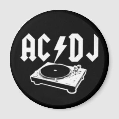 AC DJ REFRIGERATOR MAGNETS