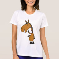 AC- Funny Horse Cartoon Shirt shirt
