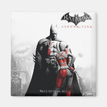 AC Poster - Batman & Harley Refrigerator Magnet
