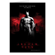 AC Poster - You're Not Safe Here Greeting Card