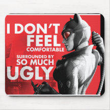 AC Propaganda - Catwoman Uncomfortable Mouse Pad