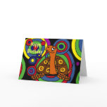AC- Turtle Art Birthday Card