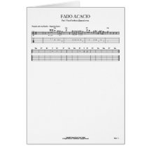 Acacio fate [GM] Greeting Card
