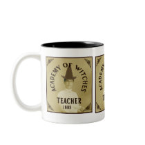 Academy of Witches Teacher Antique photo Cup mugs by CallyN Academy of Witches Teacher Antique photo Cup mugs