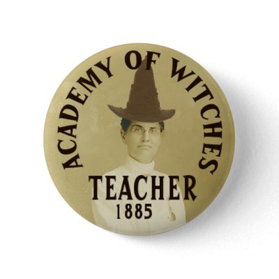 Academy of Witches Teacher Pin by CallyN