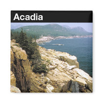 Acadia National Park Fridge Magnet