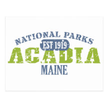 Acadia National Park Post Cards