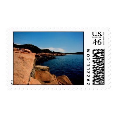 Acadia National Park Postage Stamp by JakesEyE