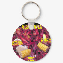 Acadiana Born Bred Fed crawfish photo keychains
