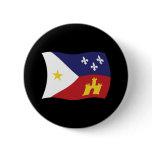 Acadiana Flag Button