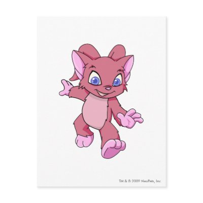 Acara Red Postcards by neopets