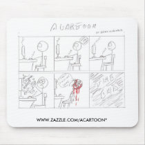acartoon killer computer, WWW.ZAZZLE.COM/ACARTOON* mousepads