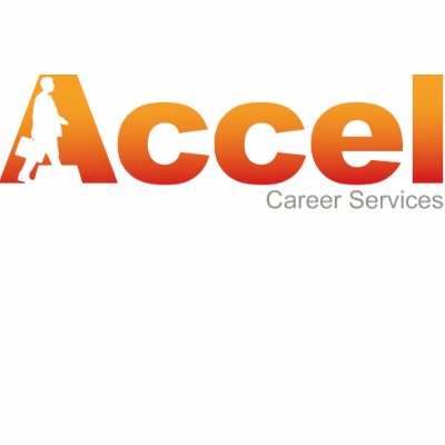 A Professional Looking Polo with the Accel Career Services Logo