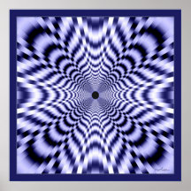 Accelerating Speed Optical Illusion Posters