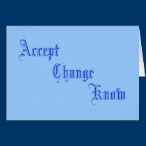 Accept, Change, Know cards