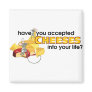 Accept Cheeses Refrigerator Magnet