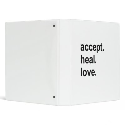 accept. heal. love 3 ring binder by gay_pride