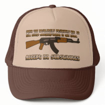 Accept no Substitutes Trucker Hat