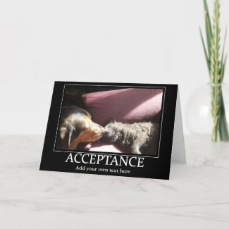 Acceptance Inspire card