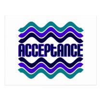 Acceptance postcards