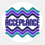 Acceptance Round Stickers