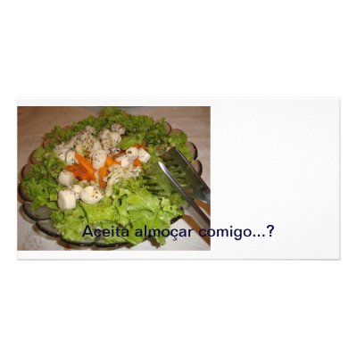 accepted to lunch with me? customized photo card by mini25demarco