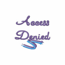 Access Denied Embroidered Shirt embroidered shirts