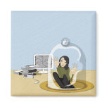 access denied fridge magnets