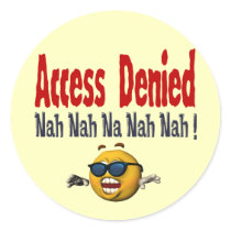 Access Denied stickers