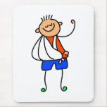 Accident Kid Mouse Pad