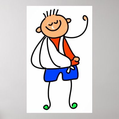 Accident Kid Poster by prawny
