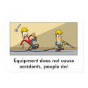 Accident Prevention 001 posters by SpeechBubbleDesigns Accident Prevention 001 posters