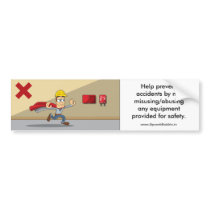 Accident Prevention 19 Sticker bumper stickers