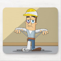 Accident Prevention Mouse Mat 01 mousepads