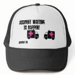 accident waiting to happen! mesh hats