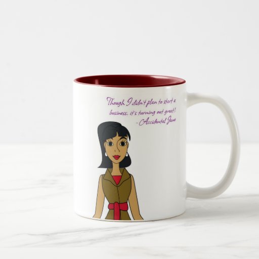 Accidental Jane Coffee Mugs
