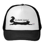 Accidental Squirrel Logo - Black Mesh Hat