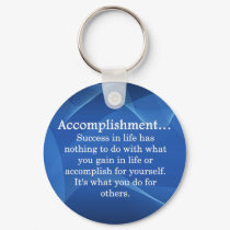 Accomplish keychains