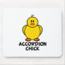 Accordion Chick Mouse Pad