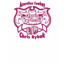 Accordion Cowboy Logo - FUCHSIA T Shirts