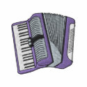 Accordion embroidered shirts by ZazzleEmbroidery Accordion embroidered shirts