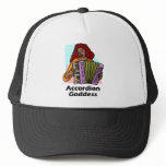 Accordion Goddess Mesh Hat
