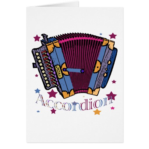 Accordion Greeting Card