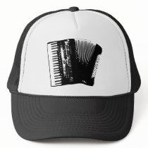 accordion mesh hat