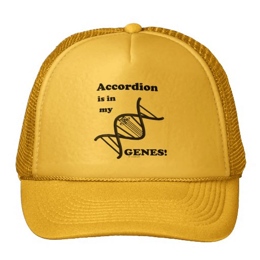Accordion Is In My Genes! Trucker Hat