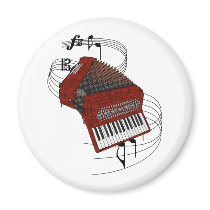 Accordion Fridge Magnets