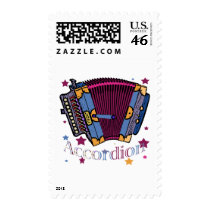Accordion postage by evisionarts Accordion postage