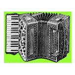 Accordion Postcard