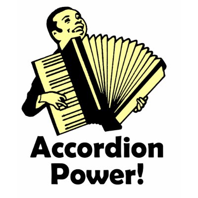 Accordion Power! Shirts by Instrumentals